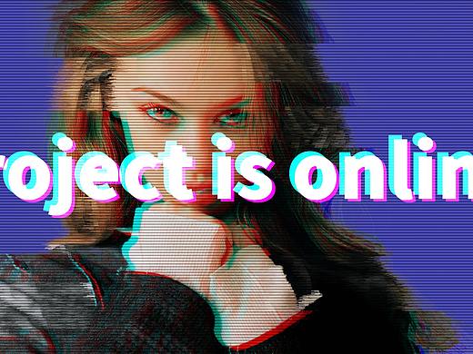 故障風(fēng)（個人主頁-ZMzAxMTExNTY=） - 海報 - 站酷設(shè)計師最初i原創(chuàng)素材 - 站酷ZCOOL