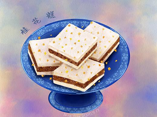 日常美食插画
