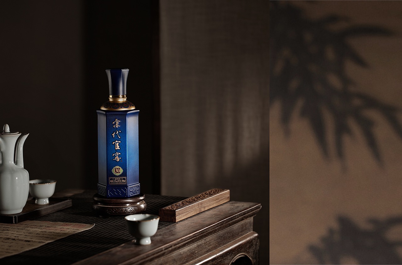 宋代官窖酱香型白酒拍摄案例