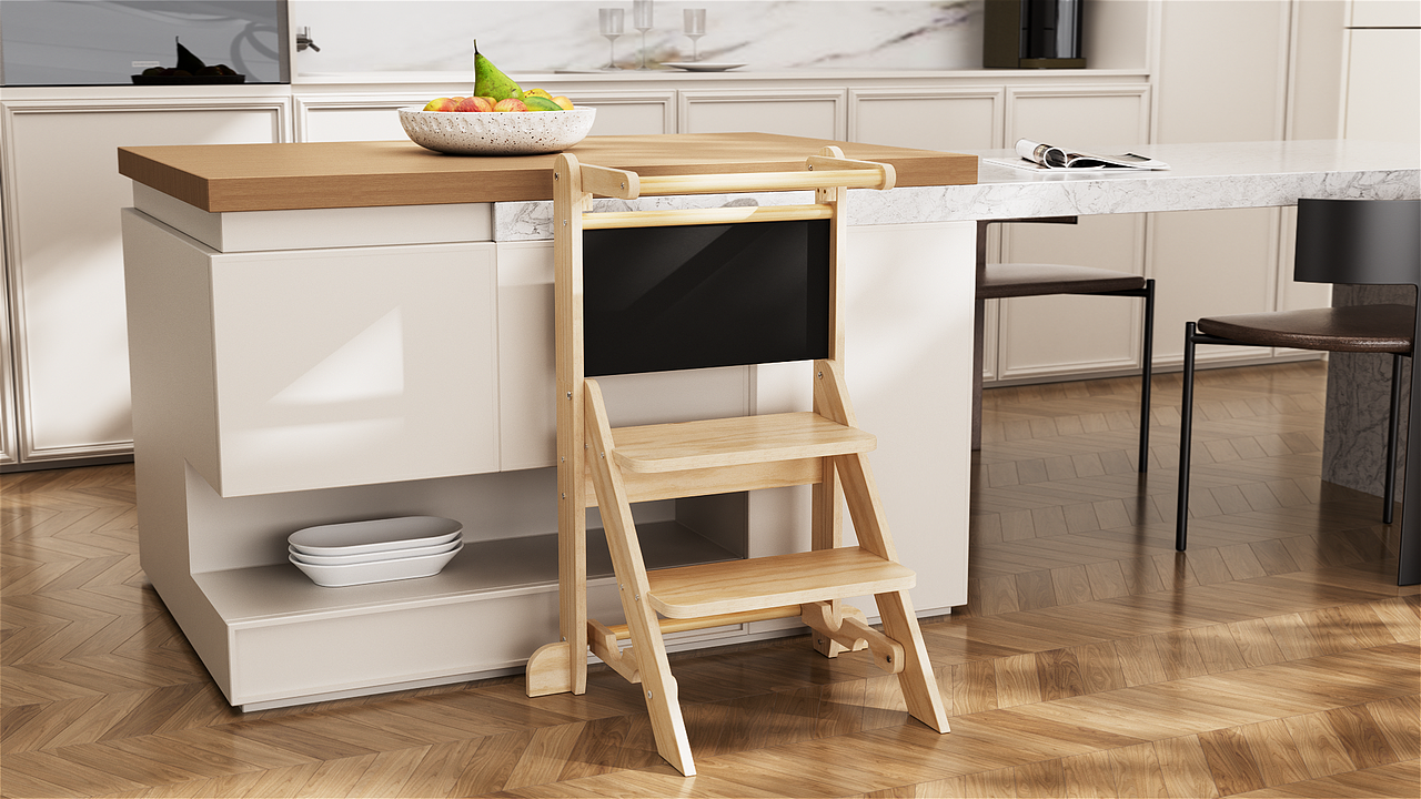 折叠款儿童折叠学习塔-母婴产品