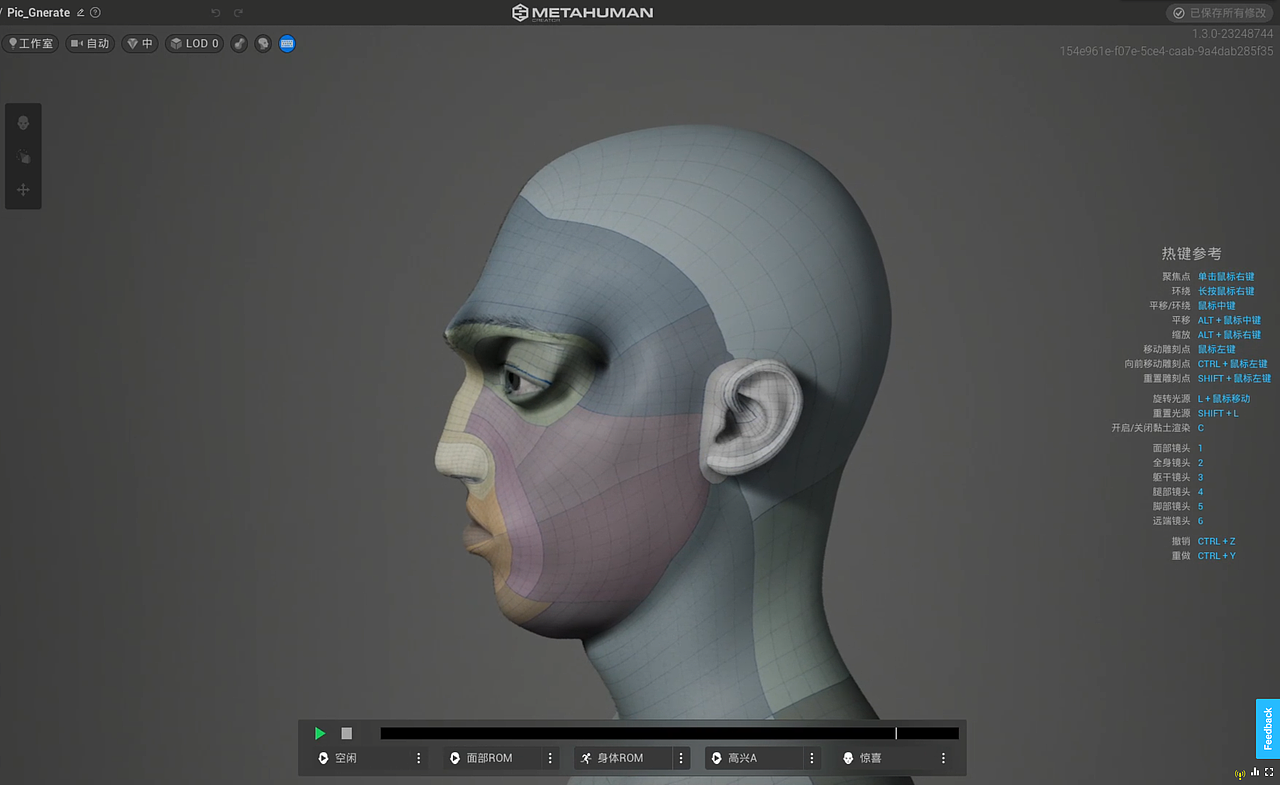 Metahuman别样造型