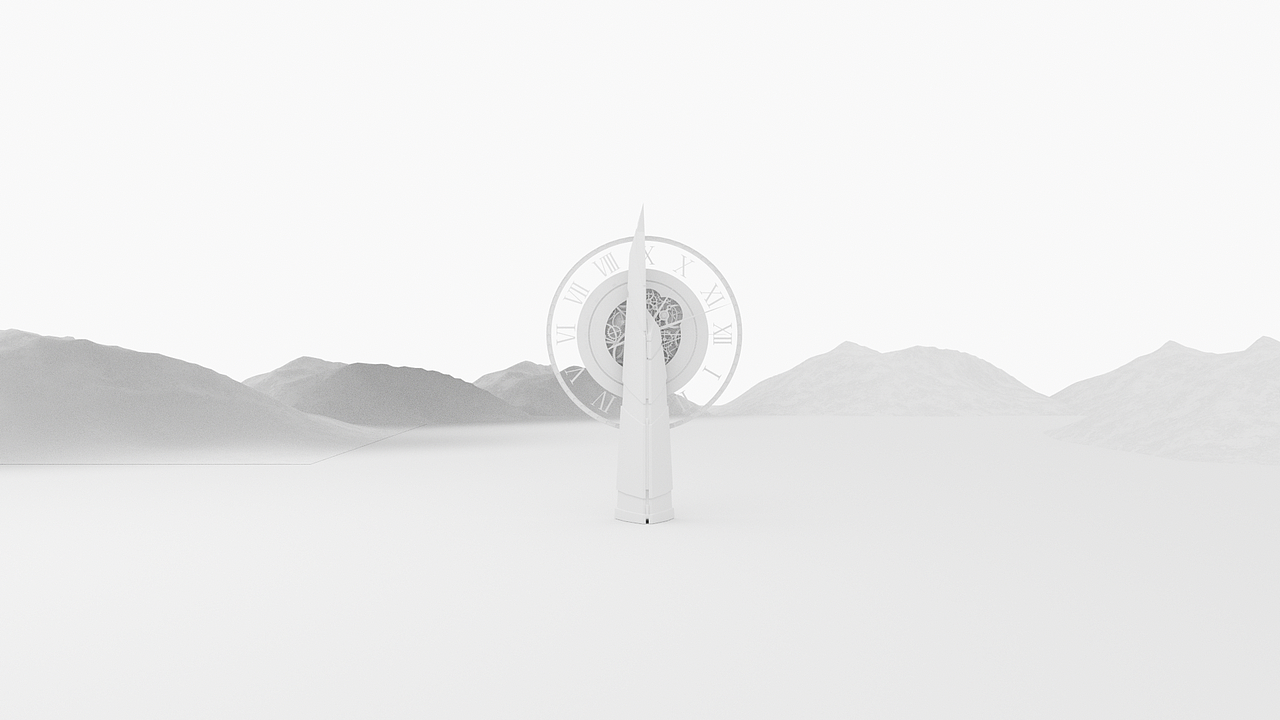 三月渲染练习 / 产品动画 - 投影仪