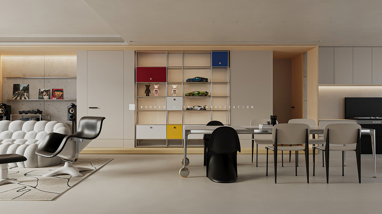 WORKER丨效果表现（图ZMzUzMDc2NDk2） - 家装设计 - 站酷设计师瞰见视觉设计原创素材 - 站酷ZCOOL