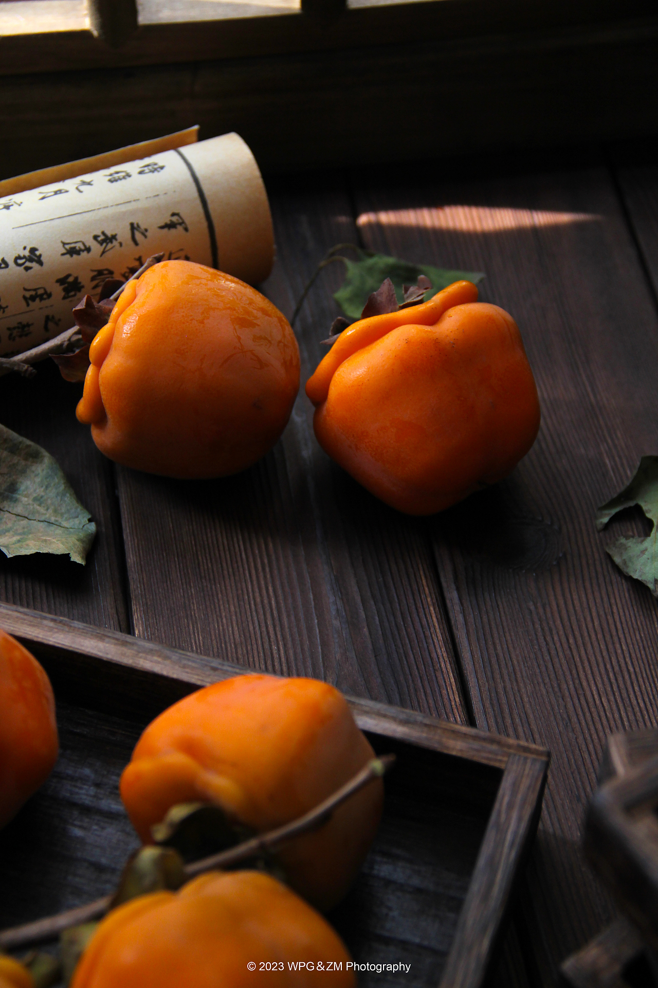 《 好柿成霜 》