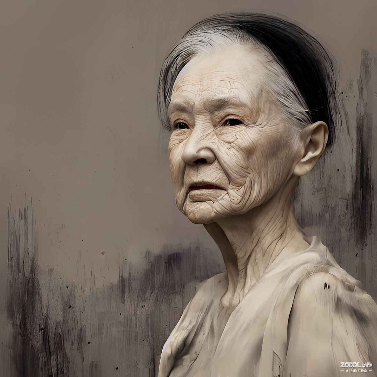 #AI创作实验室#【各种空巢老人】