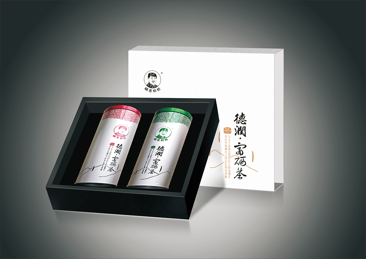 安康市德润茶叶包装设计（图ZMzQxNTg5NTI0） - 包装 - 站酷设计师西安吉祥设计原创素材 - 站酷ZCOOL