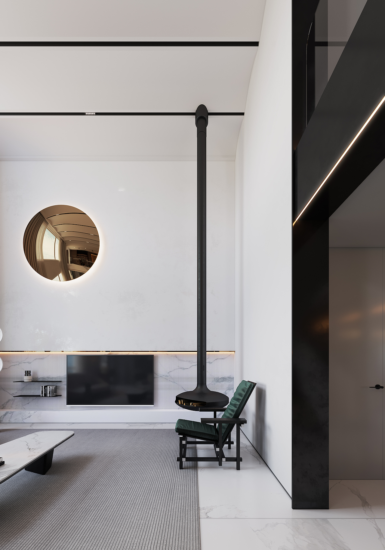 现代客餐厅（图ZMzA3NTM3OTU2） - 家装设计 - 站酷设计师LM效果图表现师原创素材 - 站酷ZCOOL