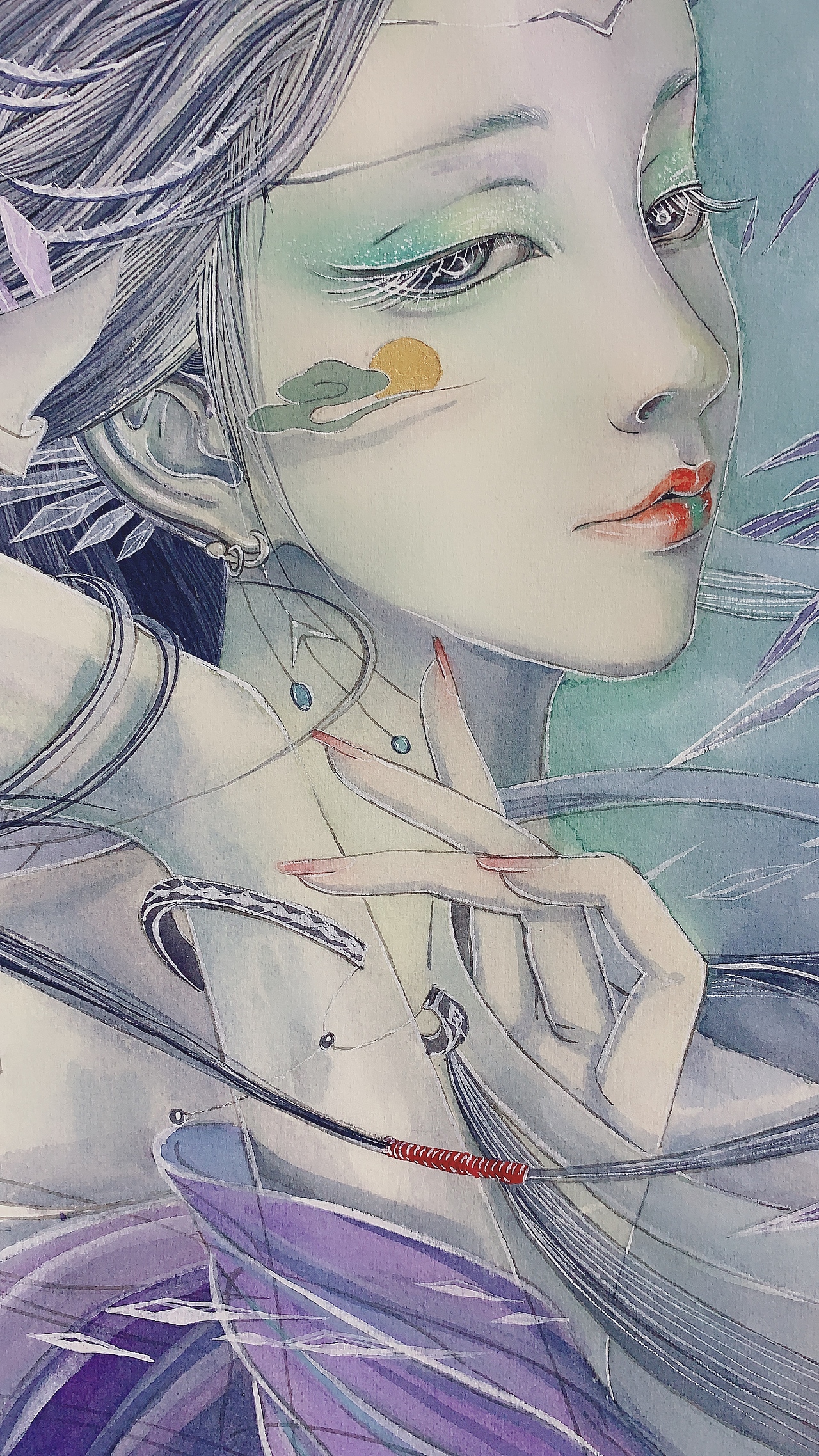 古风插画人物