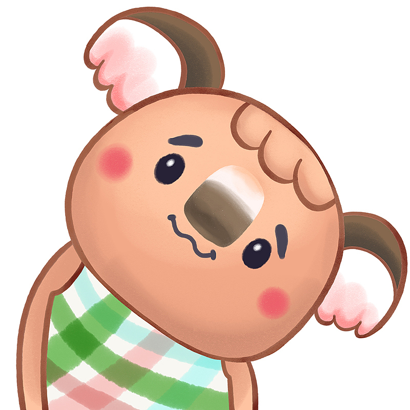 小矛的动森歪头像（图ZMjA2ODY3NTI4） - 艺术插画 - 站酷设计师_小矛原创素材 - 站酷ZCOOL