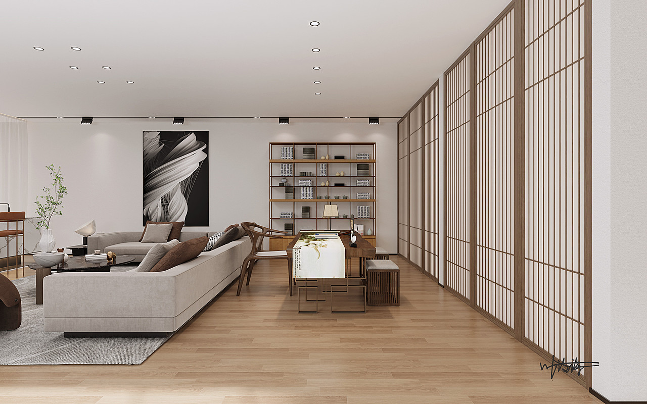 素雅新中式，宁静致远