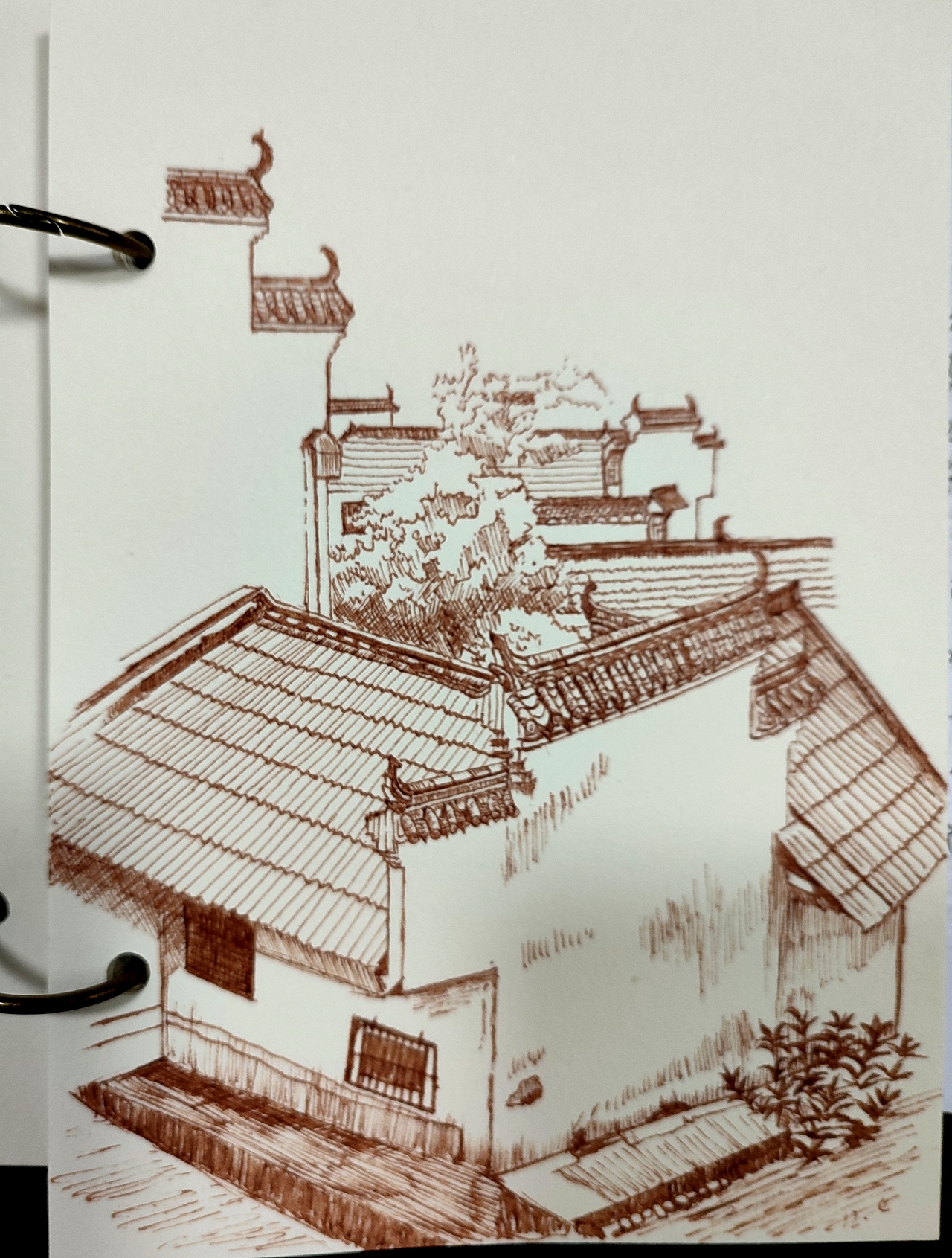 风景速写（图ZMjkwNTI0NTM2） - 绘画 - 站酷设计师冰晶仙子原创素材 - 站酷ZCOOL
