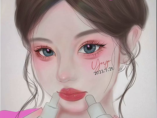 procreate头像练习