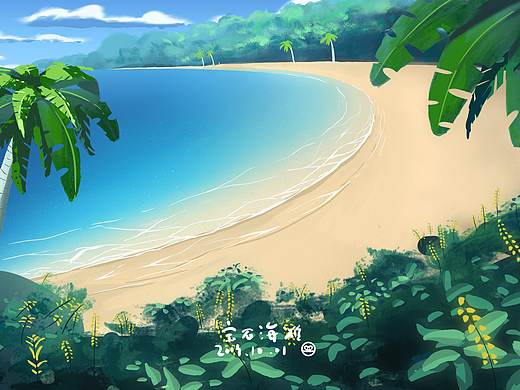 宝石海滩