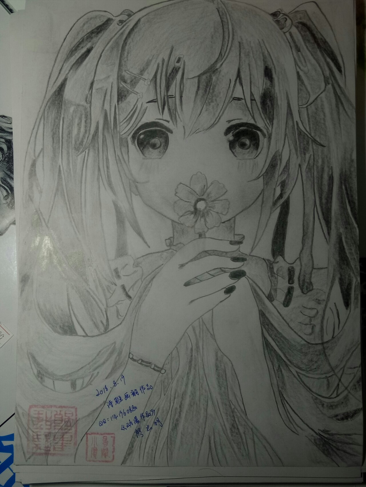 手绘动漫作品（图ZMTI1ODM0NTIw） - 单幅漫画 - 站酷设计师1141960880原创素材 - 站酷ZCOOL