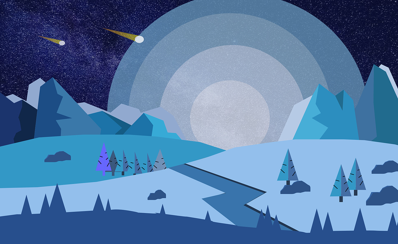 同色系插画（图ZMTM1MTQ4NzI0） - 海报 - 站酷设计师咕咕小土豆原创素材 - 站酷ZCOOL