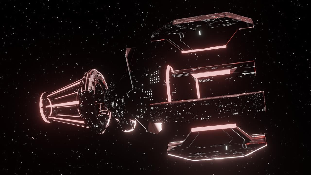 未来宇宙空间站