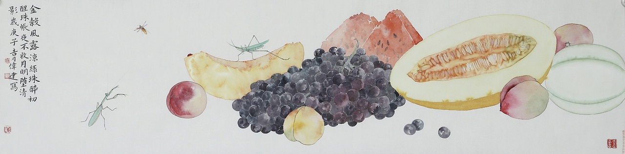 《瓜果》（图ZMjAzOTg4MzE2） - 绘画 - 站酷设计师烹雪原创素材 - 站酷ZCOOL