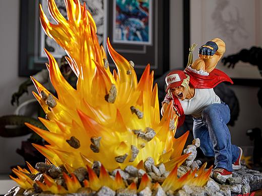 Kinetiquettes  饿狼传说  拳皇 饿狼队 特瑞 1/4 雕像