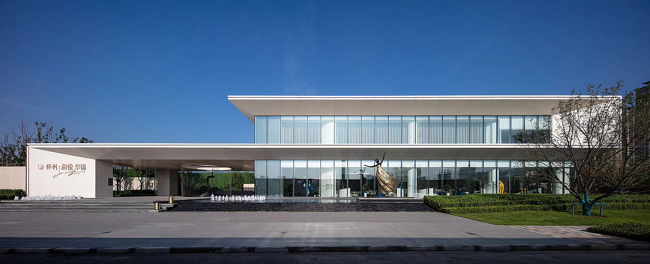 售楼部外观,建筑拍摄