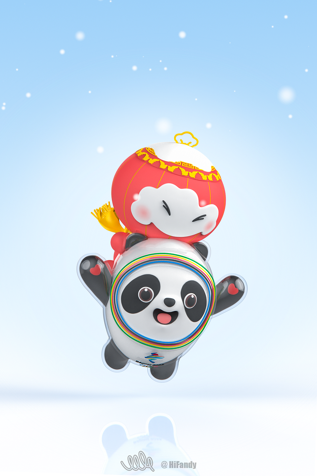 冰墩墩/雪容融原型（图ZMjg5MTY1Mzky） - 其他手工艺 - 站酷设计师HiFandy原创素材 - 站酷ZCOOL