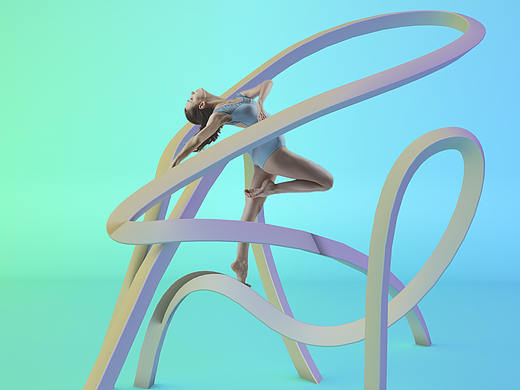 C4D 练习之旅之舞动青春（个人主页-ZMjk4MzM3NzI=） - 其他三维 - 站酷设计师想吃天鹅的癞蛤蟆原创素材 - 站酷ZCOOL