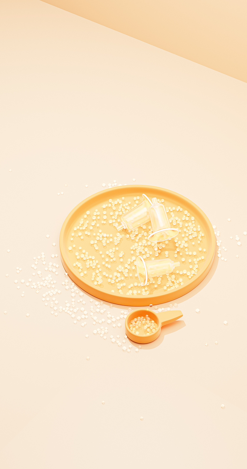 乳头矫正器渲染图