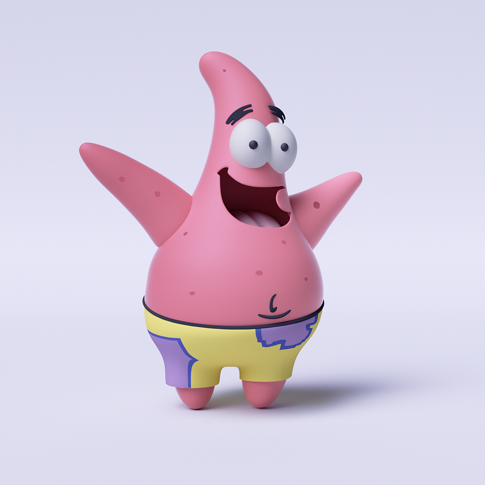 海绵宝宝|三维|人物/生物|有理气 - 原创作品 - 站酷 (zcool)