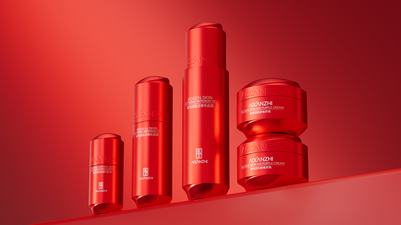 美妆瓶罐建模渲染（持续更新）（图ZMzY2MTE5MDk2） - 宣传物料 - 站酷设计师阿cute正传原创素材 - 站酷ZCOOL