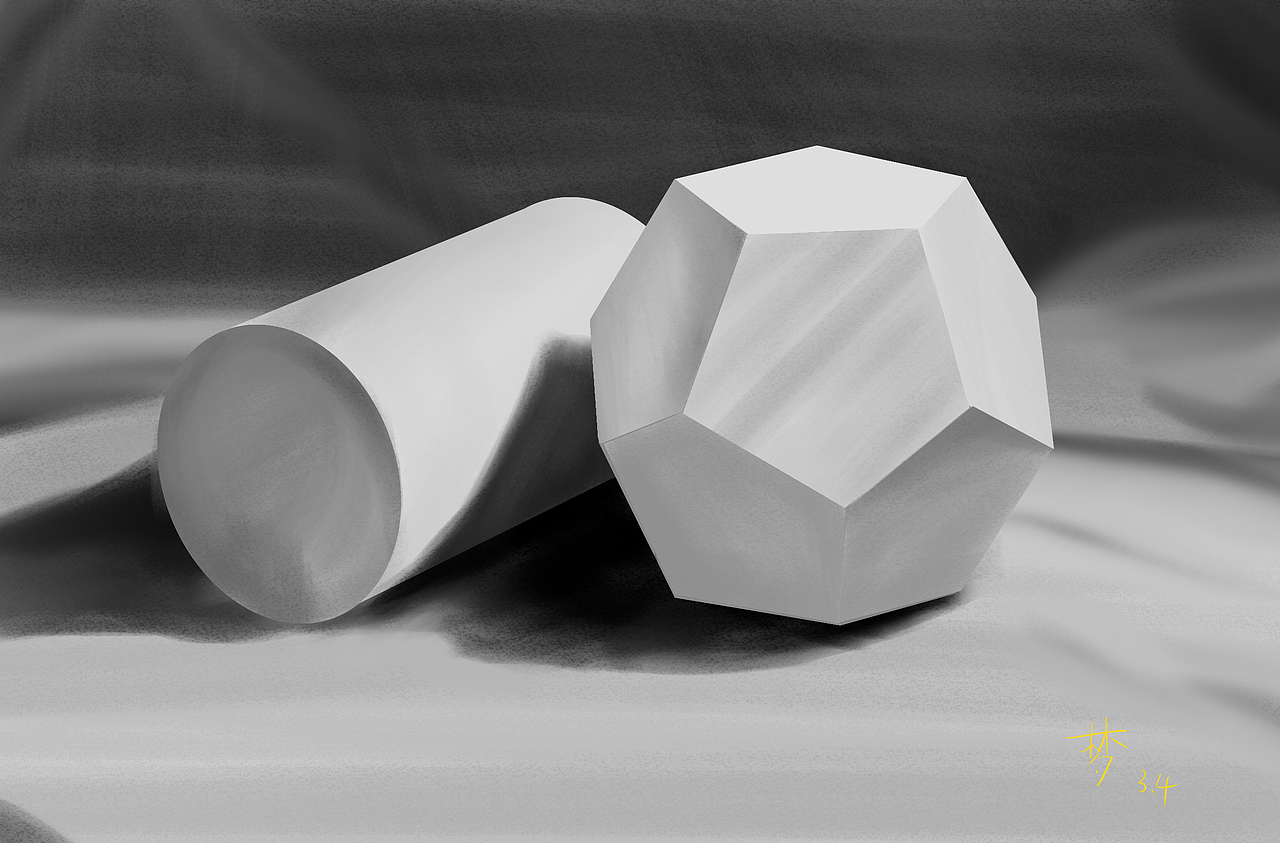 練習（圖ZMjk0ODI5NTM2） - 雕塑 - 站酷設計師墨池林原創(chuàng)素材 - 站酷ZCOOL