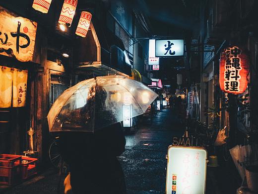 迷失在日本的夜晚