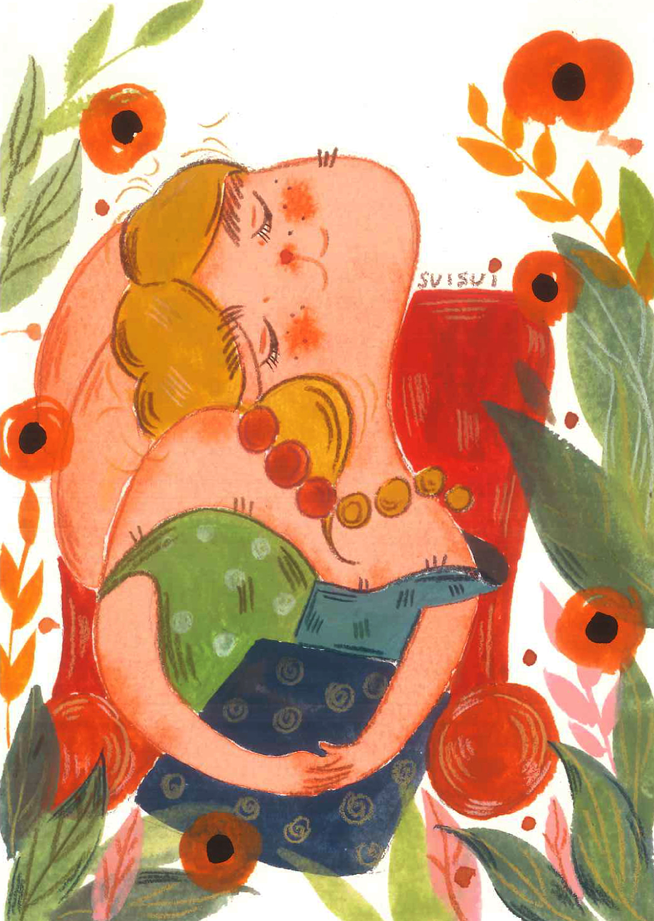 原创 |好多好多兔子 |综合材料（图ZMzM3NDE4NzIw） - 儿童插画 - 站酷设计师SUISUI爱画画原创素材 - 站酷ZCOOL