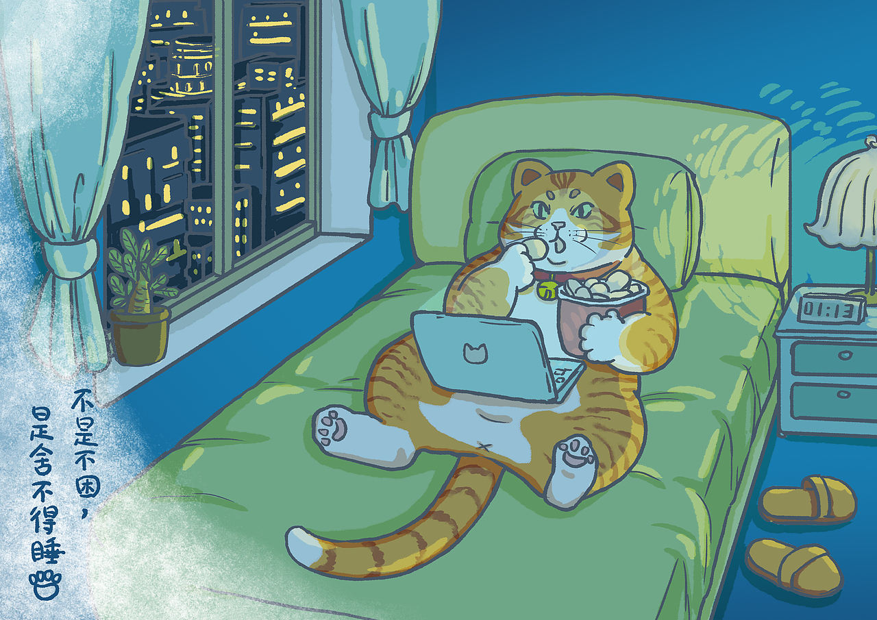 猫的形象ip设计