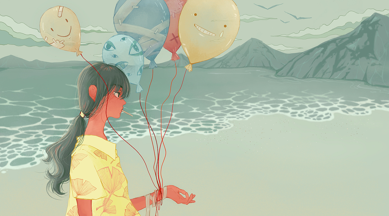 气球（图ZMjIwNTA0MzM2） - 创作习作 - 站酷设计师大黄黄DH原创素材 - 站酷ZCOOL