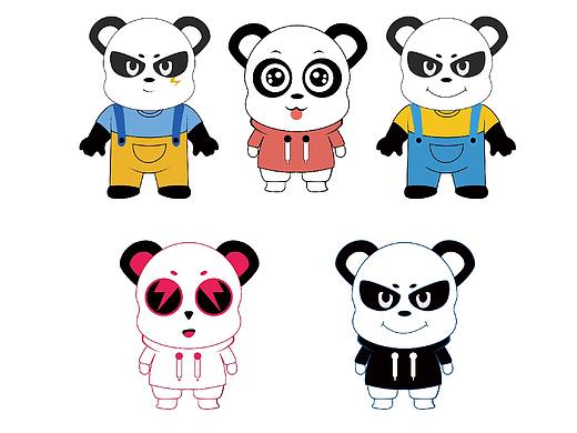 黑化搞笑熊猫ip