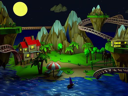 C4D作品（个人主页-ZMjU3NjE4OTI=） - 电商 - 站酷设计师小蜜蜂look原创素材 - 站酷ZCOOL