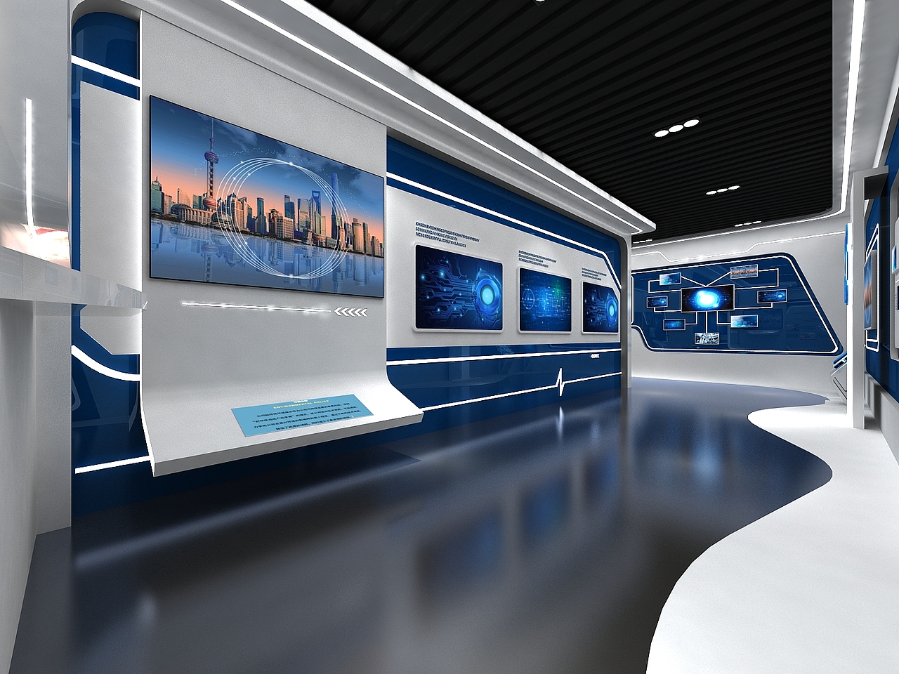 道地药材展厅设计3D效果图（图ZMjE3OTQzNzYw） - 场景 - 站酷设计师3D设计师NG男原创素材 - 站酷ZCOOL