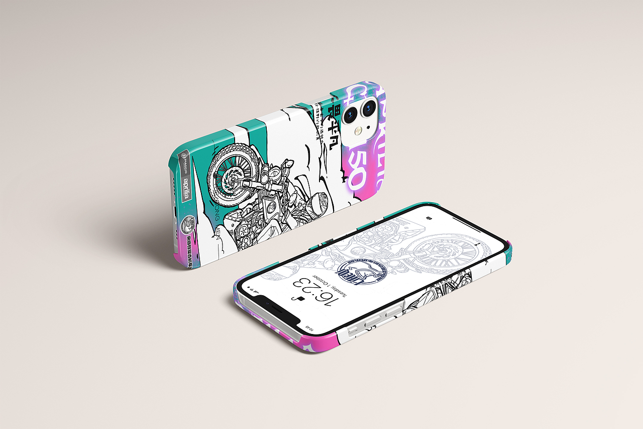 手绘摩托插画（图ZMjU1MDA3MzUy） - 艺术插画 - 站酷设计师越宫门原创素材 - 站酷ZCOOL