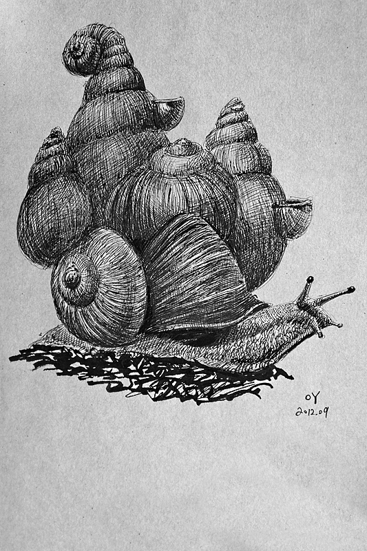 OY励志手绘:一天十画(图ZNzAwMDIyMA==) - 商业插画 - 站酷设计师欧阳鹏杰_OY原创素材 - 站酷ZCOOL
