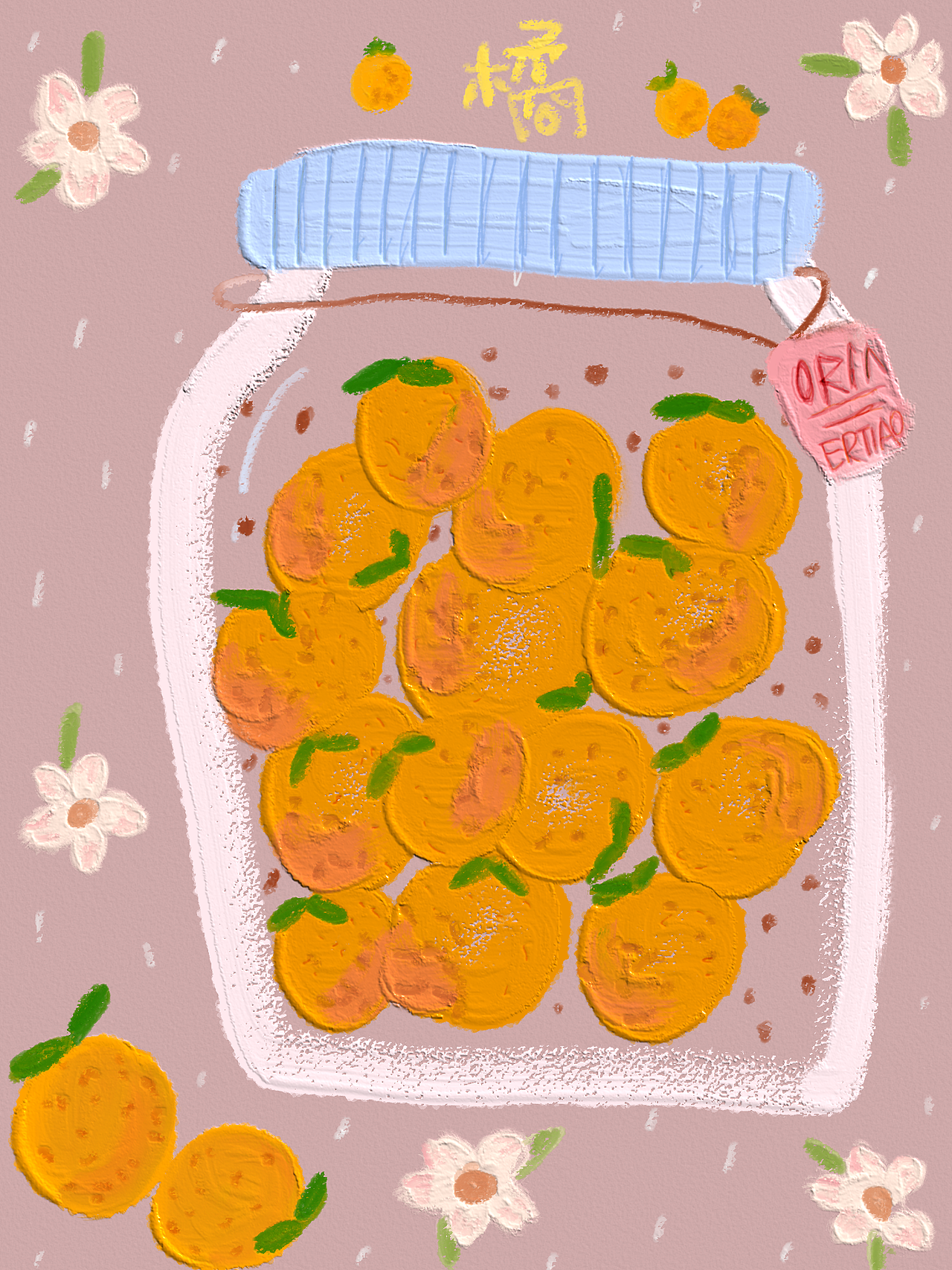 水果罐头|插画|创作习作|二跳_原创作品-站酷zcool