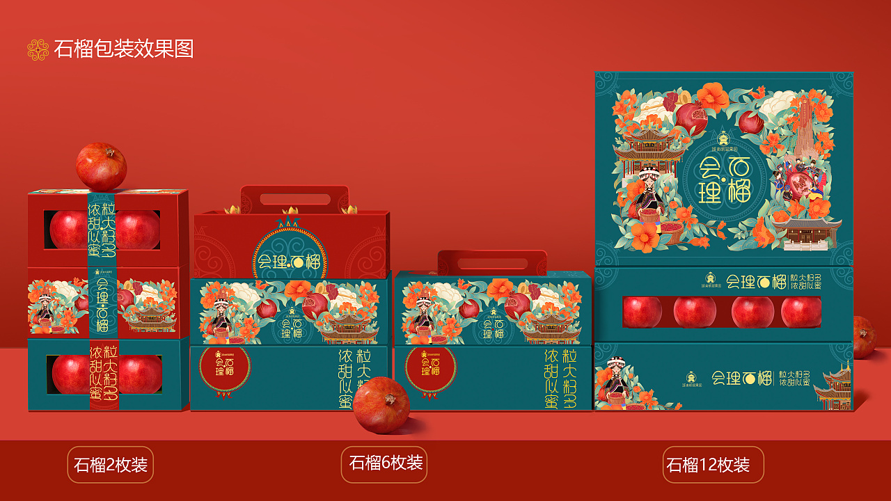 彝族文化在会理石榴包装设计上的应用与研究