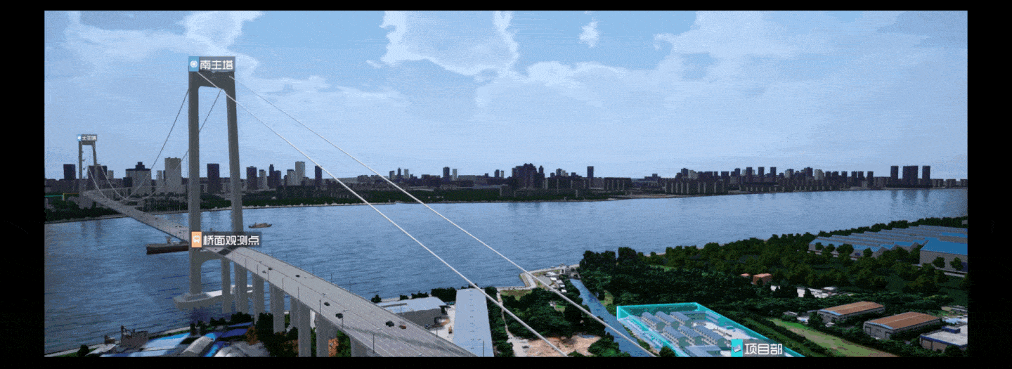 长江大桥可视化云平台