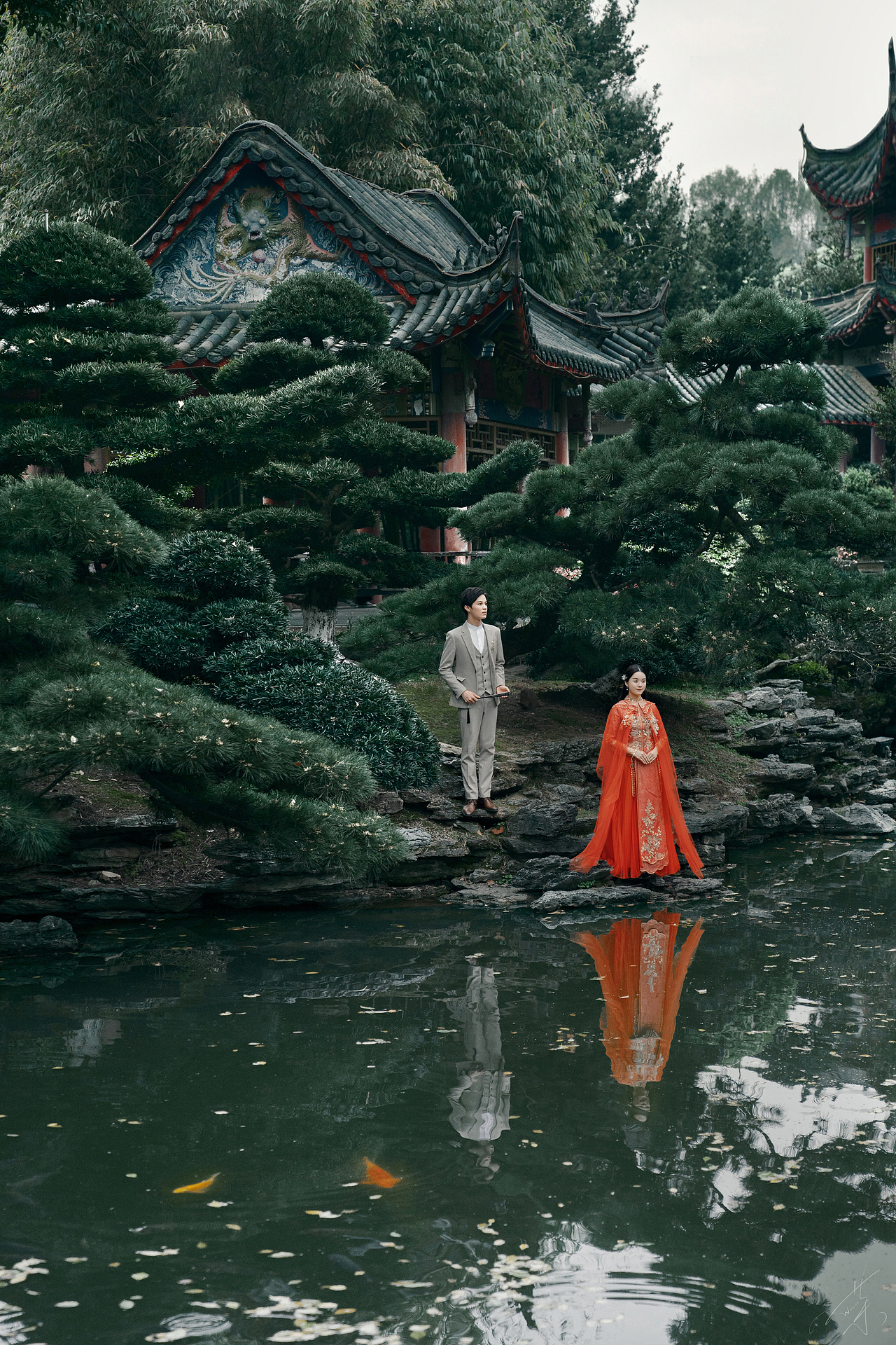 看起来又不是那么中式