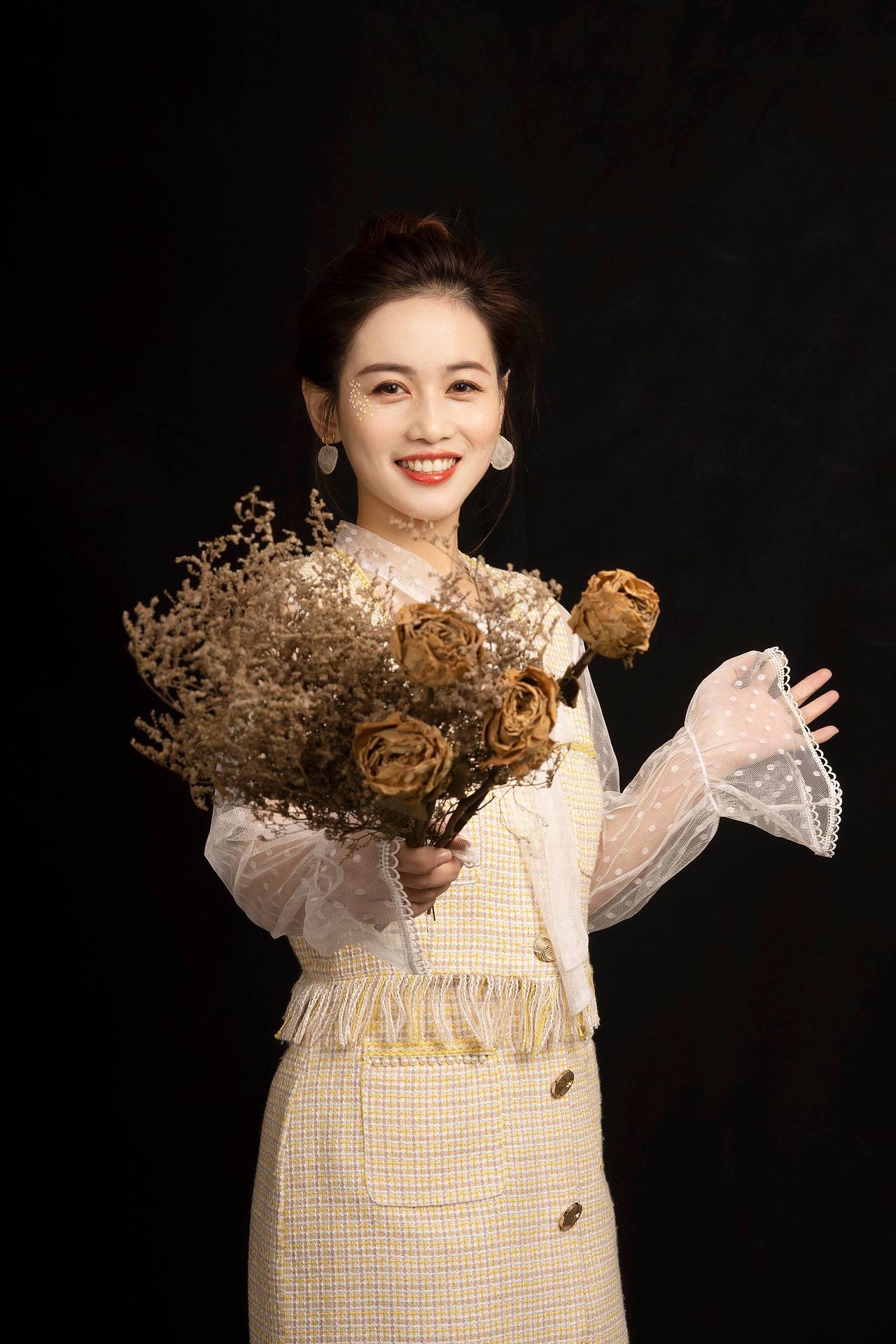 “满心欢喜”