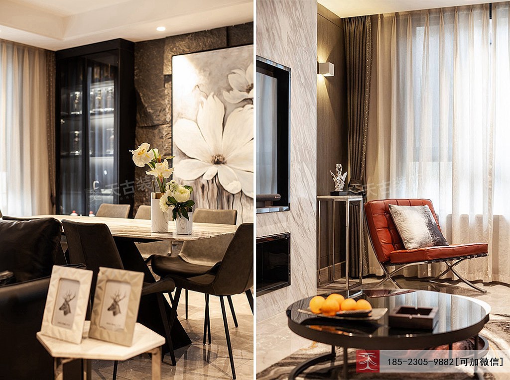 璧山别墅装修|璧山茅莱山居叠拼装修案例|天古