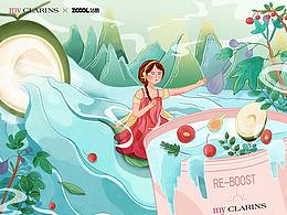 #my CLARINS 寻找天然好食肌# 沐然而来