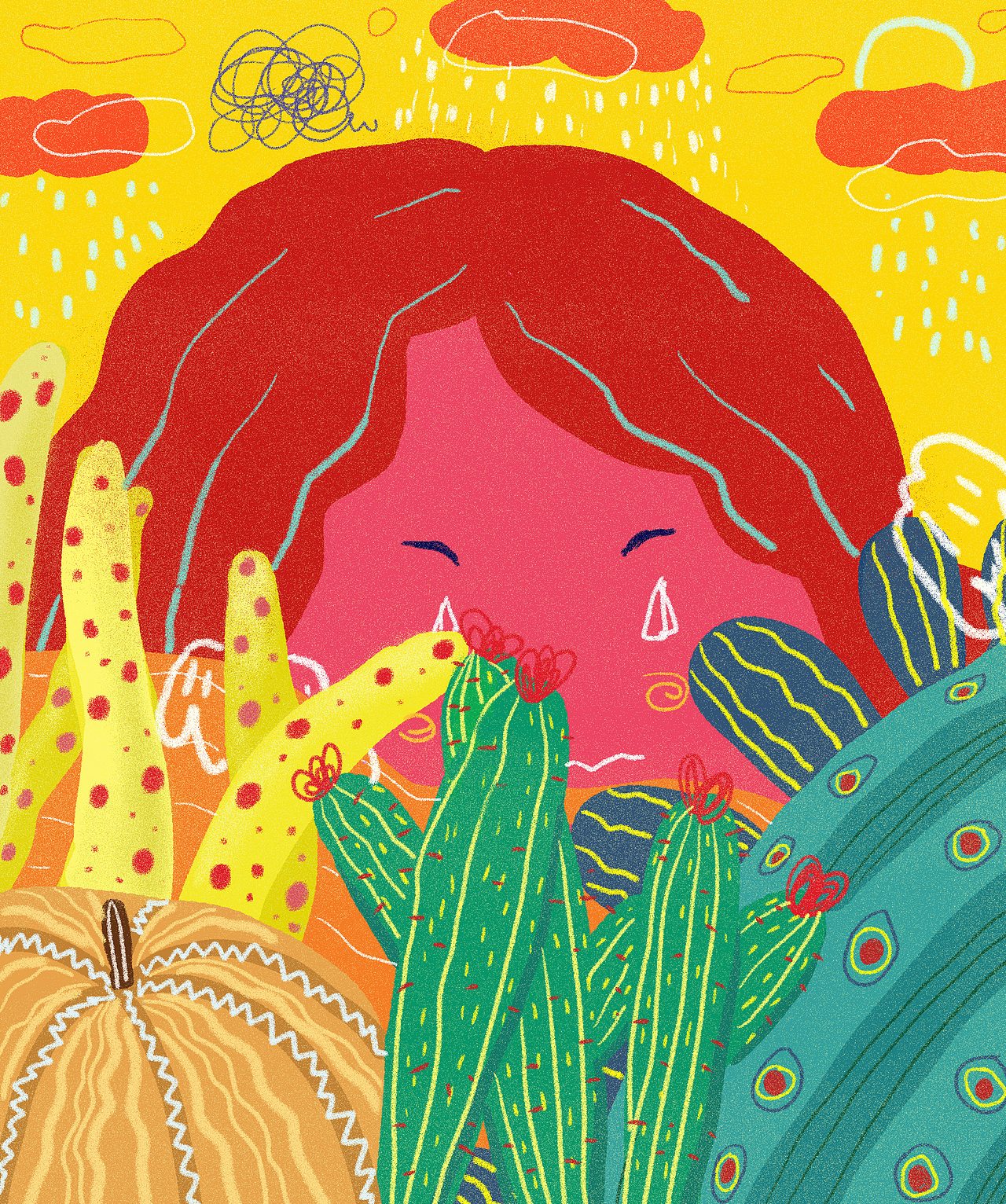 白日梦（图ZMjEwNjU4NTEy） - 创作习作 - 站酷设计师JESSIEJIAXIAN原创素材 - 站酷ZCOOL