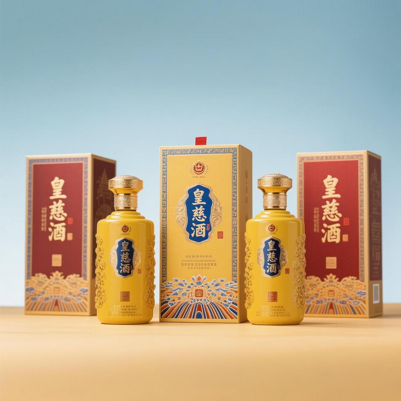 皇慈酒包装设计