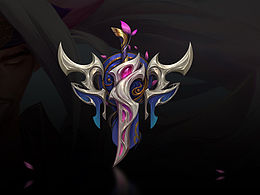 灵魂莲华亚索同名徽章设计