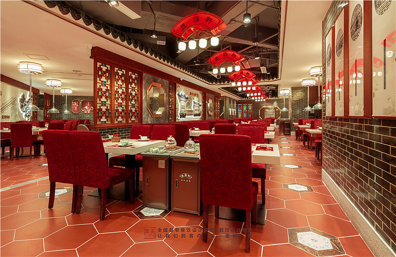 餐饮设计案例:上海·丰圆轩-集美山田组出品(图ZMjA0Nzc3MzQ0) - 家装设计 - 站酷设计师集美山田组设计院原创素材 - 站酷ZCOOL