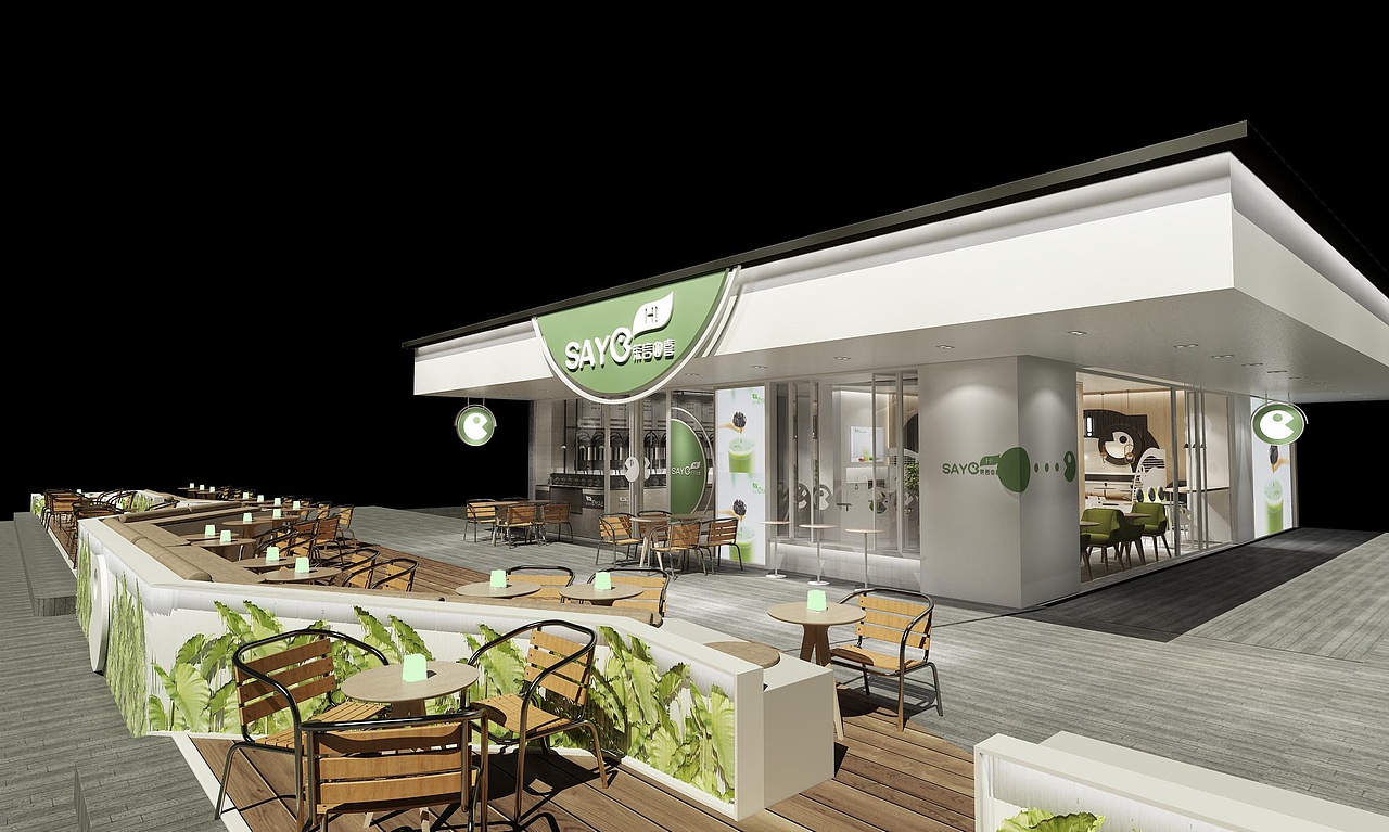 茶饮店（图ZMTk5MjM0Mzk2） - 家装设计 - 站酷设计师Simon梁子文原创素材 - 站酷ZCOOL